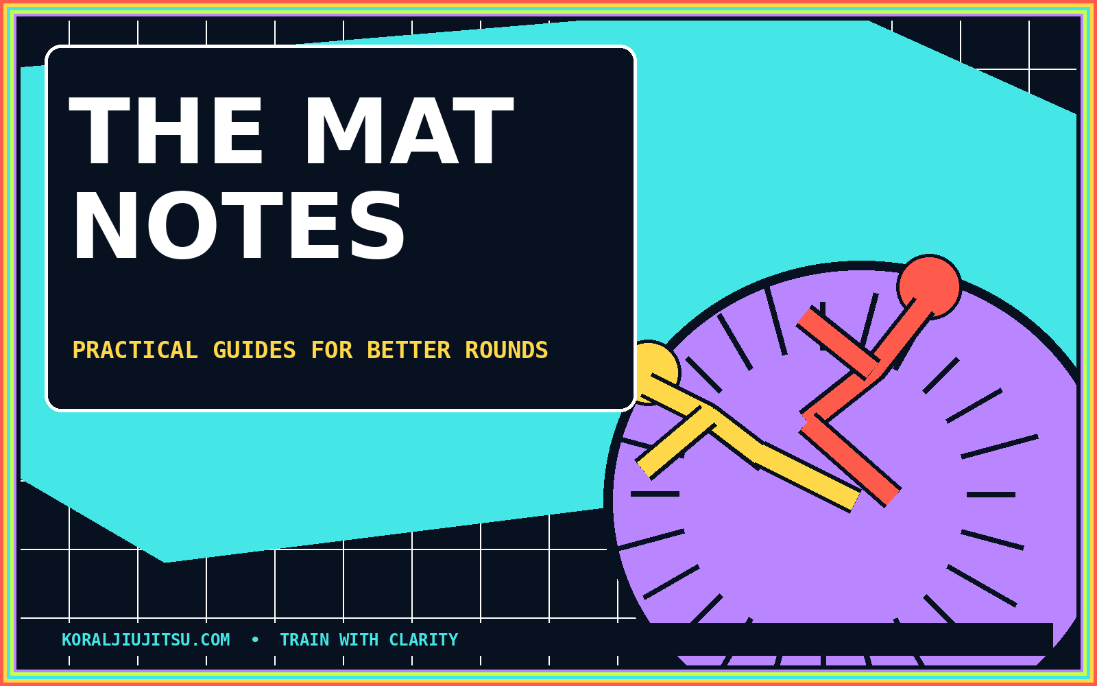 Koral Jiu-Jitsu The Mat Notes graphic